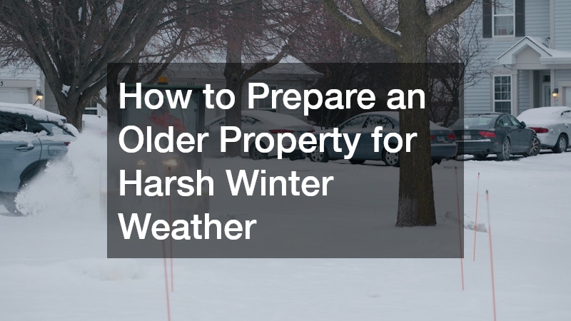 How to Prepare an Older Property for Harsh Winter Weather